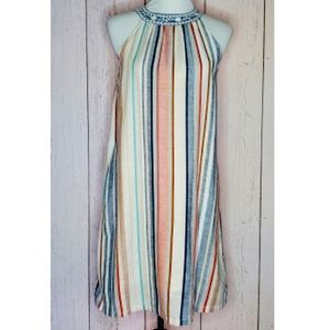 THML halter neck sleeveless dress